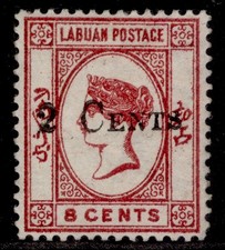 North borneo labuan qv sg23 - borneo,