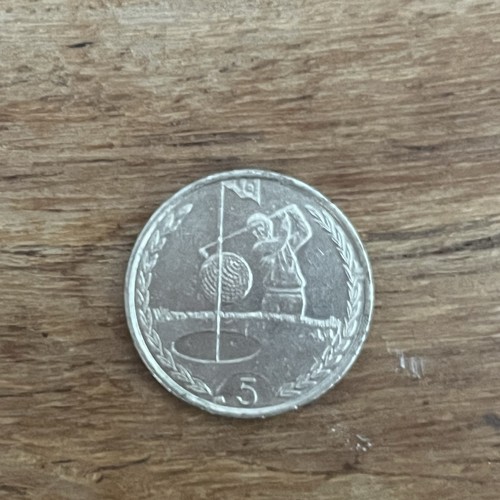 Isle man coin - man, 1998
