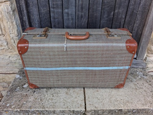 Vintage brown check - , hard