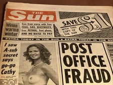 The Sun Newspaper 1975. page 3