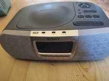 Sony ICF-CD830L Dream Machine Radio CD Alarm Clock Tested Working read descript