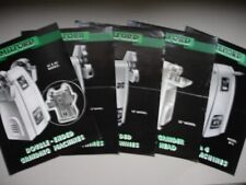 5 Vintage MILFORD Double Ended Pedestal Grinder & Polisher Brochures B Elliott