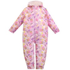 Peppa Pig Puddle Suit Kids Girls 18 24 Months 2 3 4 5 6 7 8 Years Outdoor Rain