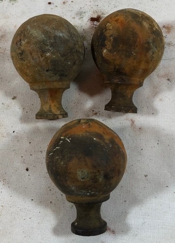 Antique brass spherical - brass,