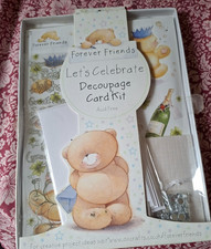 Forever Friends Let's Celebrate Decoupage Card Kit