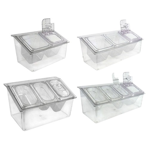 Chilled condiment server ice - chilled,