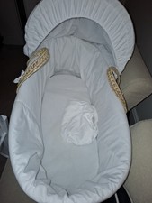 Moses Basket And White Stand