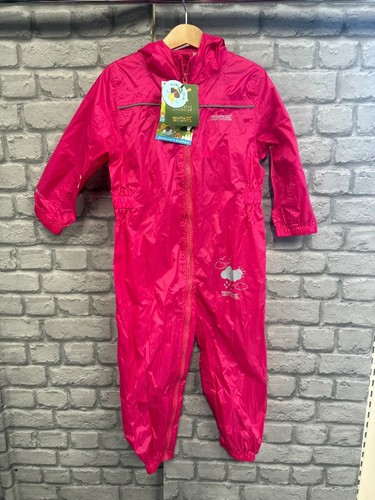 Regatta girls puddle suit 5 - girls, 4-5