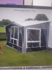 Isabella Magnum Porch Awning with Carbon X Poles used but in vgc