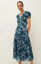 Phase Eight Green Floral Midi