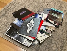 COLLECTION OF VARIOUS CAR  BROCHURES  X 66   SEE PHOTOS FOR INCLUDED