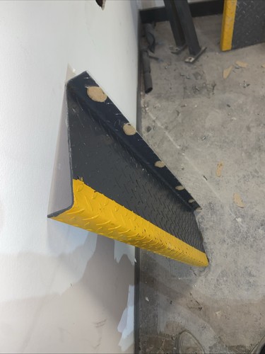 Stairs steel checker plate - stairs,