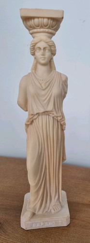 Alabaster caryatid greek - caryatid,