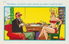 Vintage Saucy Seaside Postcard