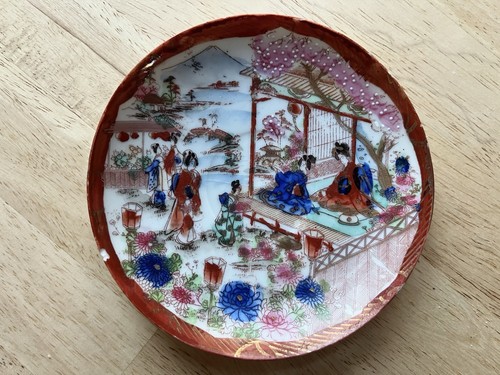 Vtg japanese porcelain - 5.5",