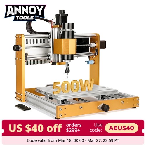 Cnc3018 pro 500w all - 500w, cnc
