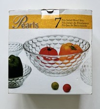 Vintage Glass Bowls Set 6