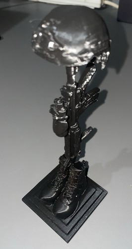Battlefield cross statue - battlefield,