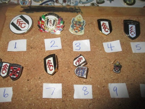 Fulham football badges - 9,