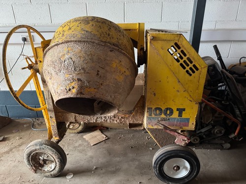 Diesel cement mixer - cement,