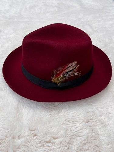 Fedora hat 100 wool felt - hat,