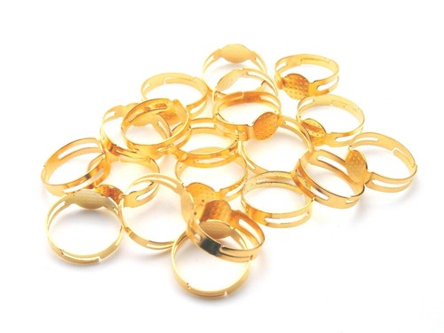 Pcs gold plated adjustable - gold,