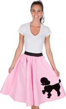 Adult Poodle Skirt Light Pink