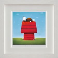 House Sitting by Doug Hyde. Signed, Numbered, FRAMED. With COA