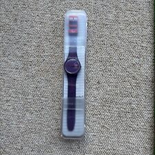 London 2012 Olympic Paralympic Gamesmaker Swatch Watch Purple In Box