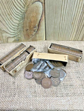 Job Lot - Over 200 British 1/2d coins Half Pennies 20s to 50s - Shove Ha' Penny