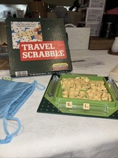 Vintage Travel Scrabble Game