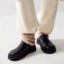 MIISTA Lohana Black Mules Size