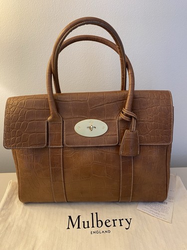 Mulberry bayswater oak leather - mulberry,