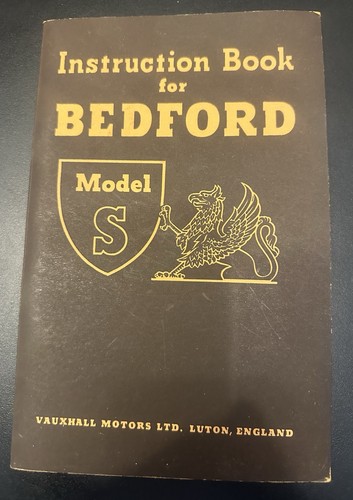 Vauxhall bedford model - vauxhall, sl