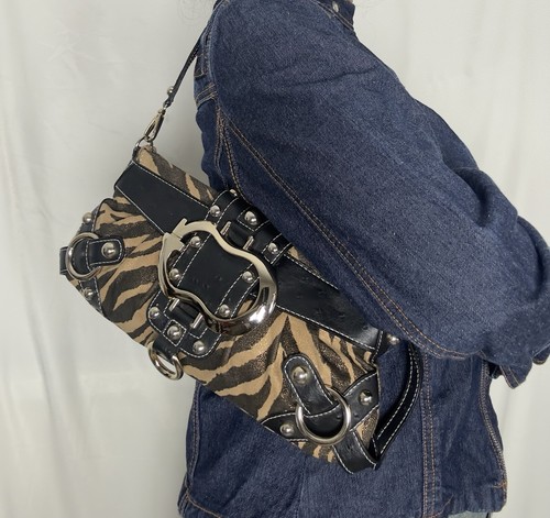 Vintage y2k animal print - y2k, suede