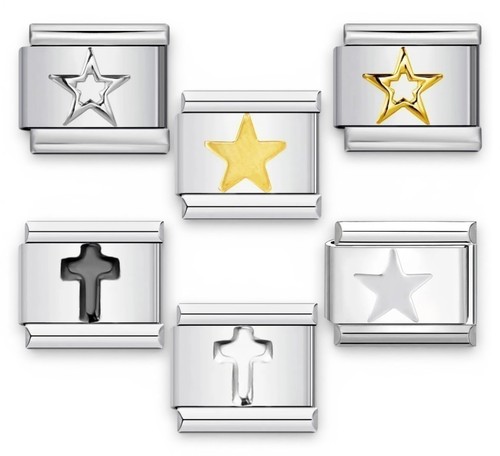 9mm italian charm link fits - italian,