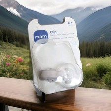 1x MAM Clip Clear Pack Dummy Soother Teether & Toys Baby Unisex