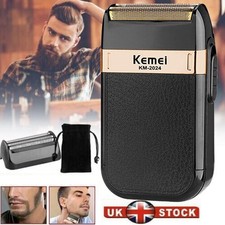 KEMEI Foil Shavers For Men ,Electric Battery Razor ,Waterproof USB Rechargeable