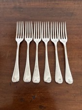 6 Firth Staybrite ‘perfect’ Old English Pattern 16.5cm Dessert Forks