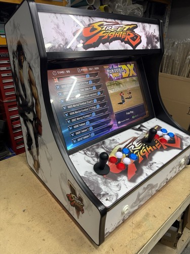 Street fighter tabletop - tabletop, arcade
