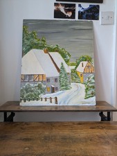 'Winter time' - Original Acrylic Painting - Arthur Axford