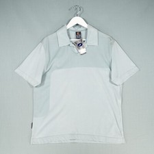 Vintage Andre Agassi Polo Shirt Mens Small Grey Nike Court Tennis Alpha Project