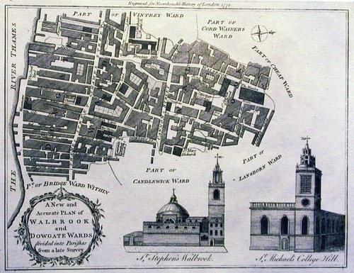 Antique map bowen new and - map,,