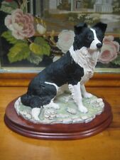 9" High Border Fine Arts Border Collie Dog MT07
