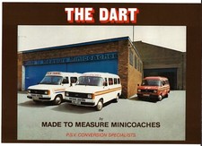 Ford Transit Mk2 Dart Minicoach c1982-83 UK Market Single Sheet Sales Brochure