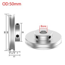 U Grooved Pulley PU Round Belt