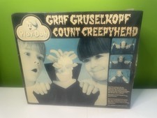 Very Rare Vintage Play Doh Count Creepyhead Set. 1984. Factory Sealed Unused 80s