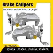 2x Brake Calipers Rear for