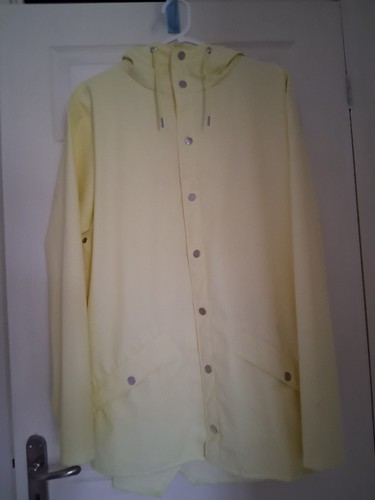 Rains yellow fishtail coat - rains,