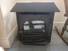 Stovax Stockton Milner 5kw Inset Multi Fuel Burner, With Flue Elbow And Surround